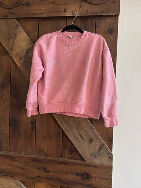 4/$12 Old Navy Pink Shimmer Kids Sweatshirt
